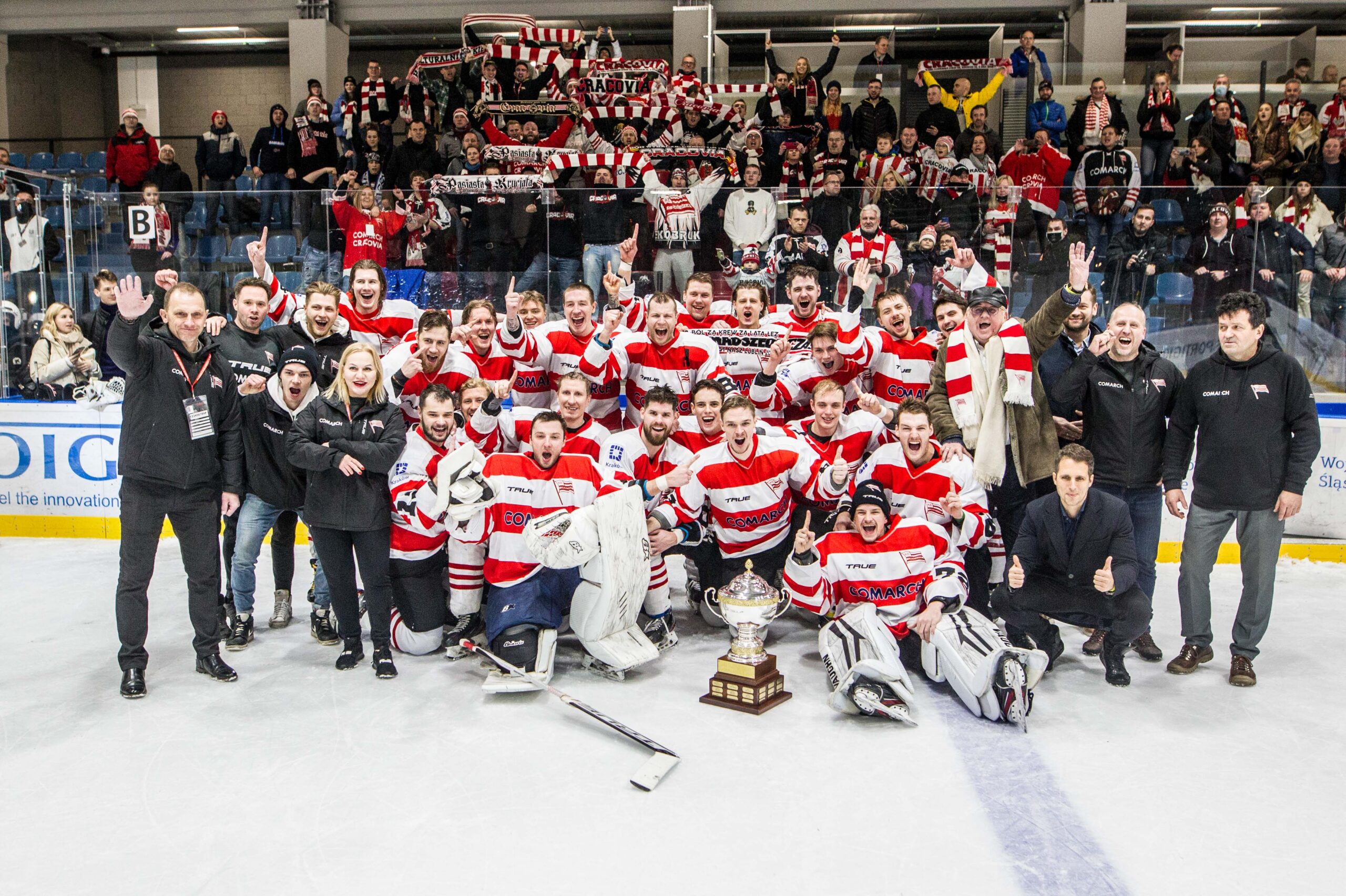 Comarch Cracovia zdobyła hokejowy Puchar Polski!