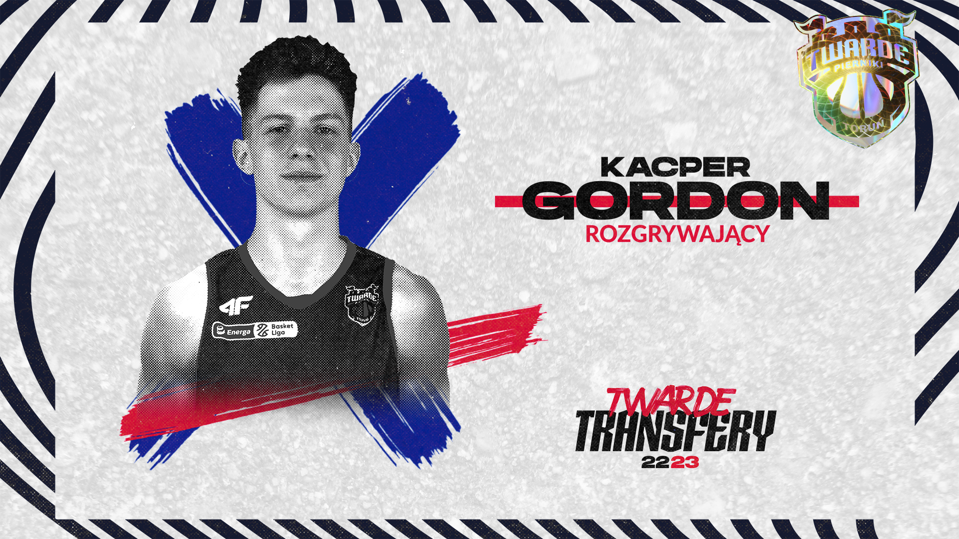 Kacper Gordon zagra w sezonie 2022/23 w drużynie Twardych Pierników!